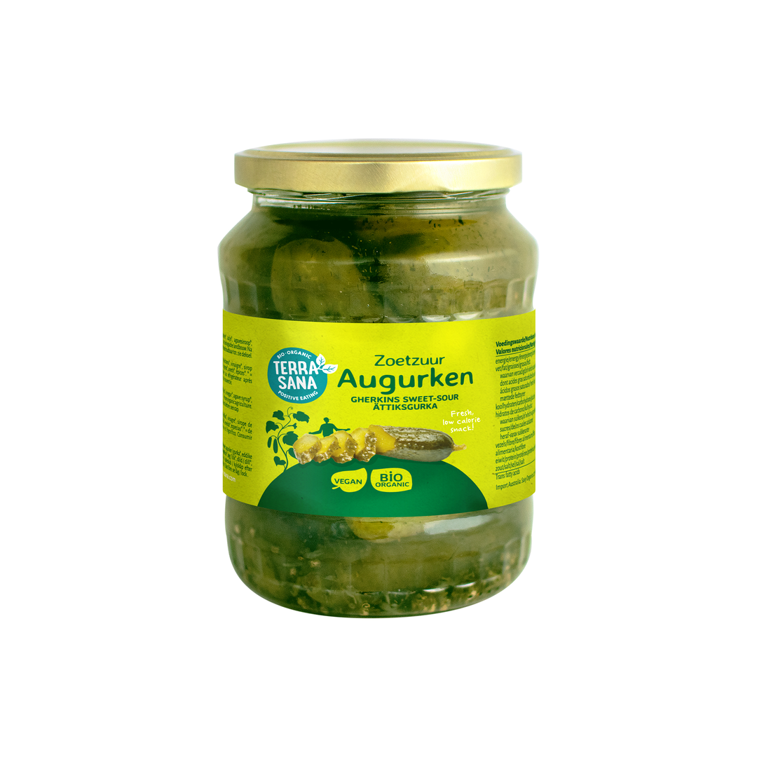 Cornichons aigre doux bio
