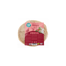 Tortillas wraps farine complète blé et avoine bio - env 20cm - x6