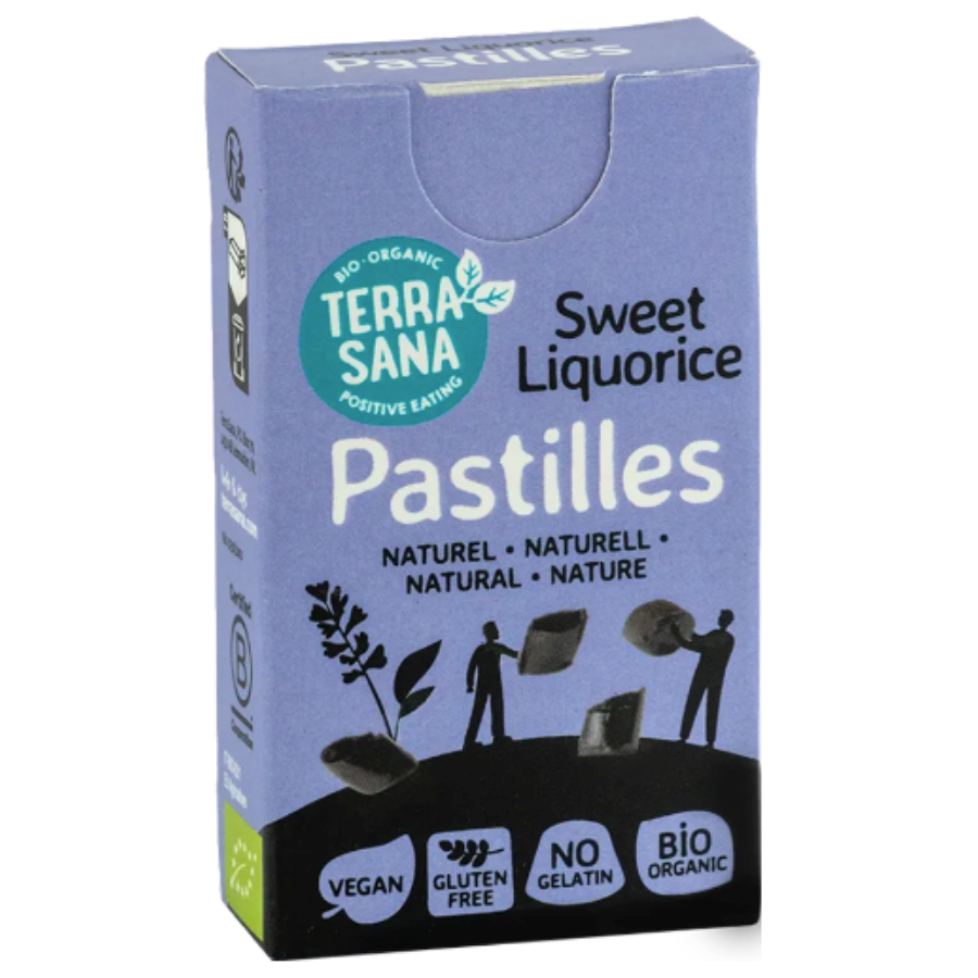 Bio Lakritz-Pastillen Naturell