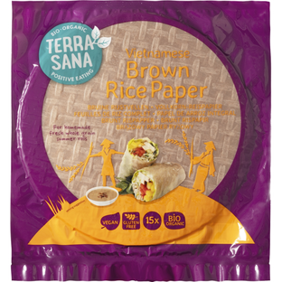 Bio Reispapier Vollkorn
