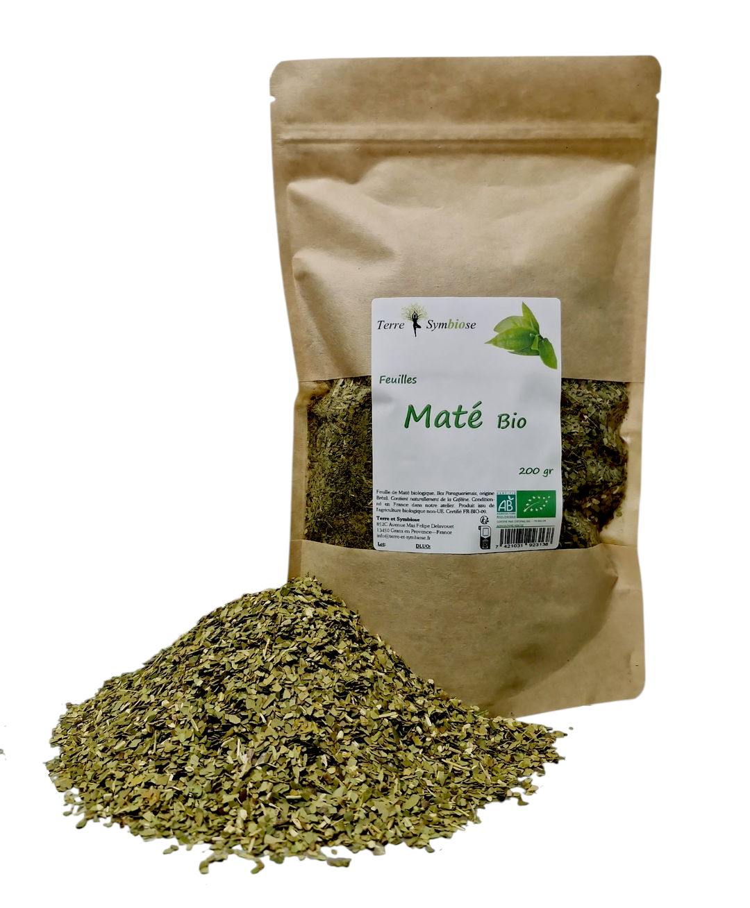 Feuilles de maté bio