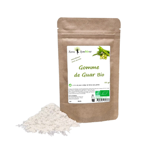 Gomme de guar bio