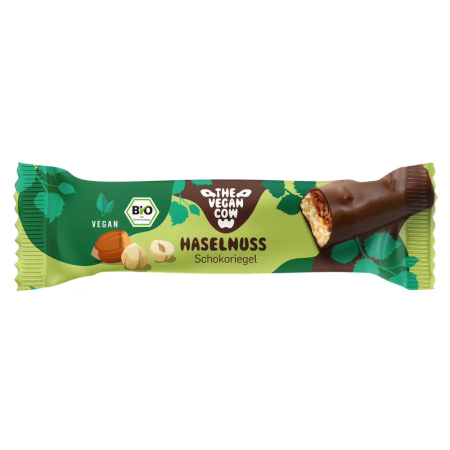 Bio Schokoriegel Haselnuss, vegan
