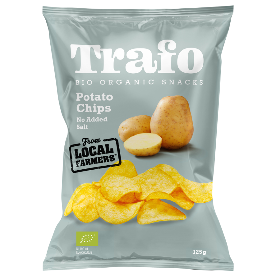 Bio Kartoffelchips ohne Salz