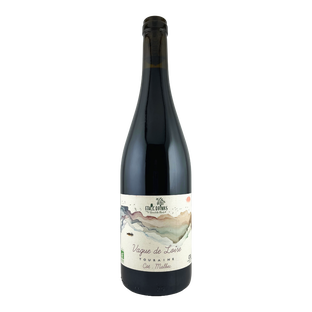 Vin rouge - vague de Loire AOC Touraine Côt Malbec 2018 14° bio