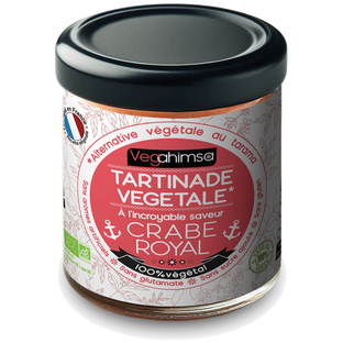 Tartinade végétale saveur crabe royal bio