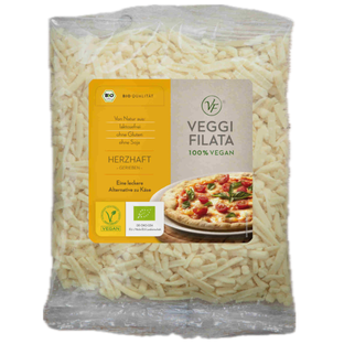 Bio Käse-Alternative gerieben