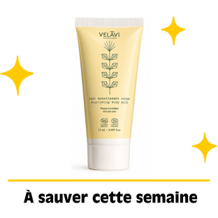 Lait nourrissant corps certifié Cosmos Organic