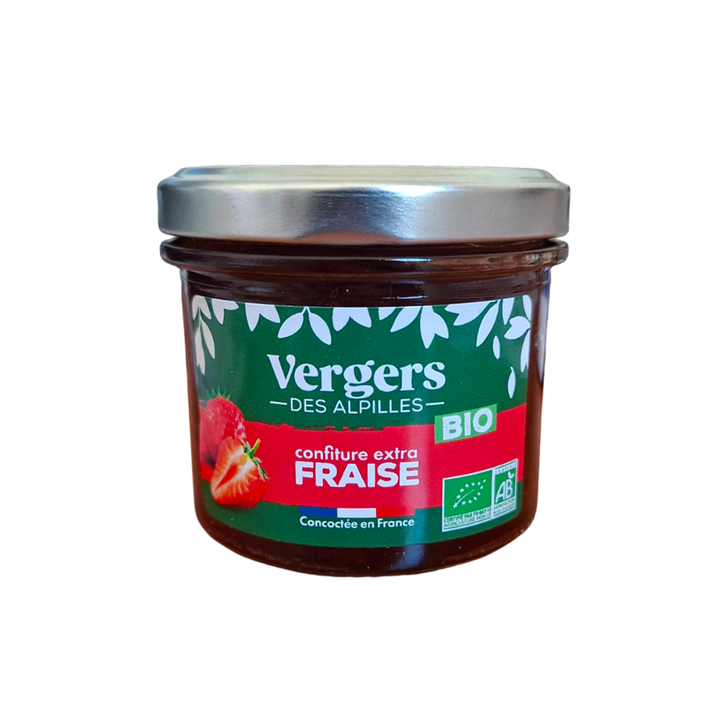 Confiture Extra de fraise bio
