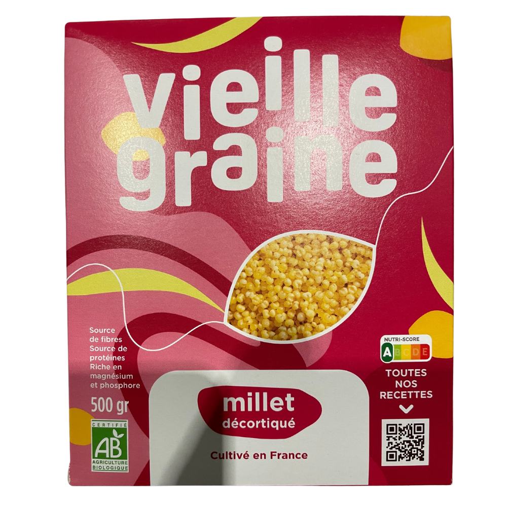 Millet décortiqué bio