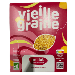 Millet décortiqué bio