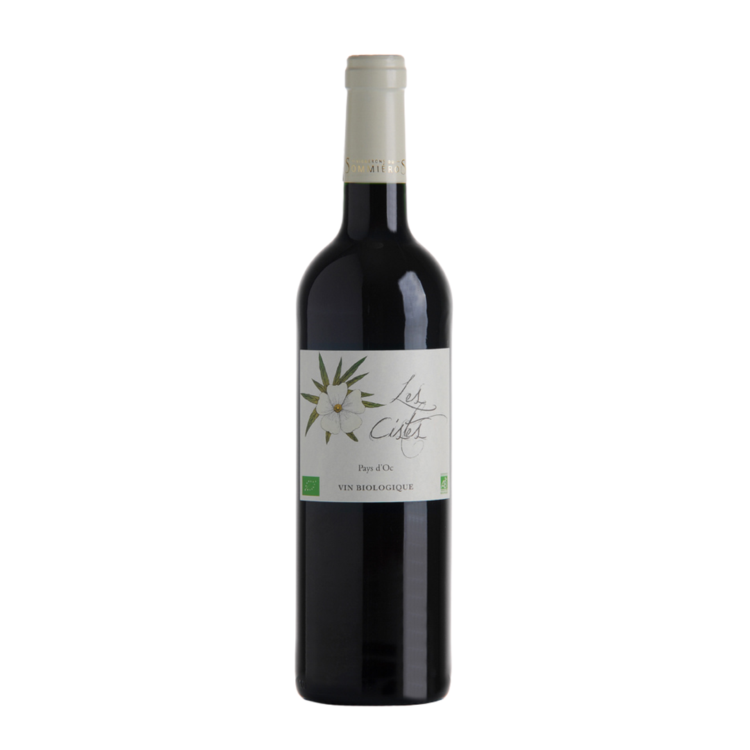 Vin Rouge - Pays d'Oc Les Cistes Vignerons du Sommiérois 12,5° Bio