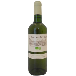 Vin blanc les hauts de bellevue bio
