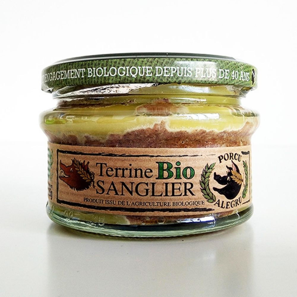 Terrine de Sanglier Corse Bio Vincensini et Fils