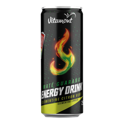 Boisson énergisante à la clémentine et au citron vert bio