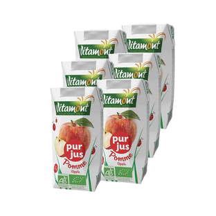 Pur jus de pomme bio - 6x20 cl
