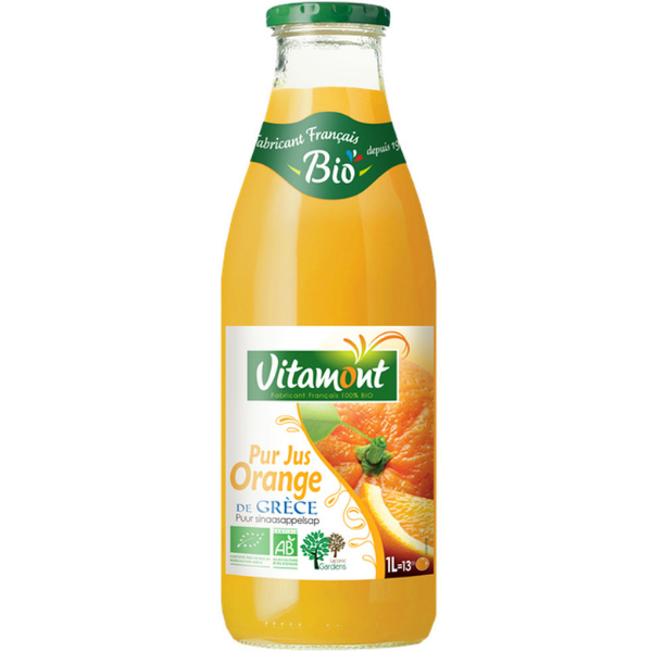 Pur jus d'oranges de grèce bio