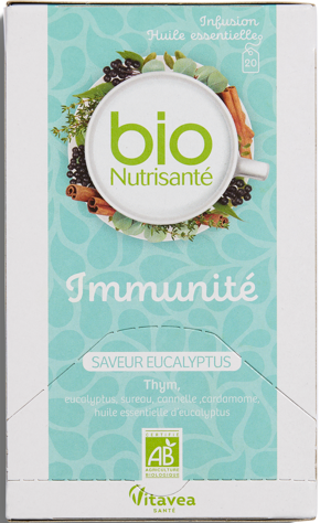 Infusion thym eucalyptus immunité x 20