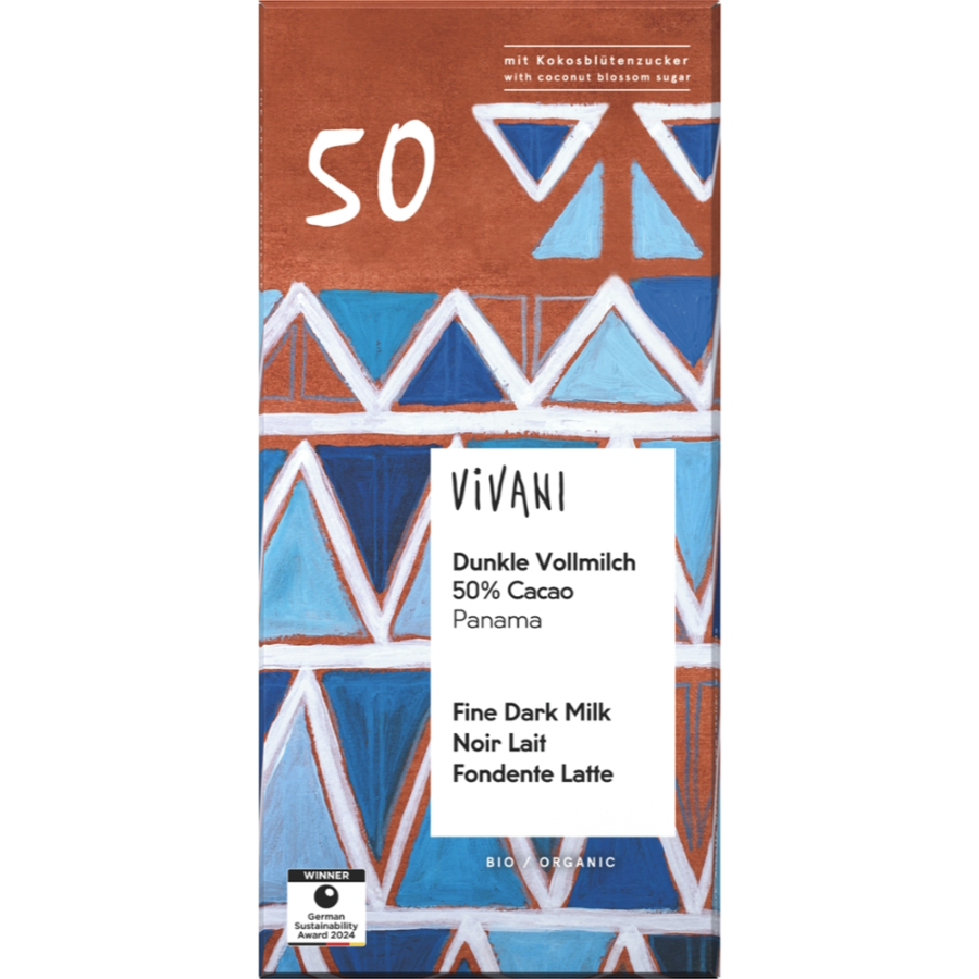 Bio Schokolade Dunkle Vollmilch