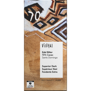 Bio Schokolade Edel Bitter 70% Santo Domingo