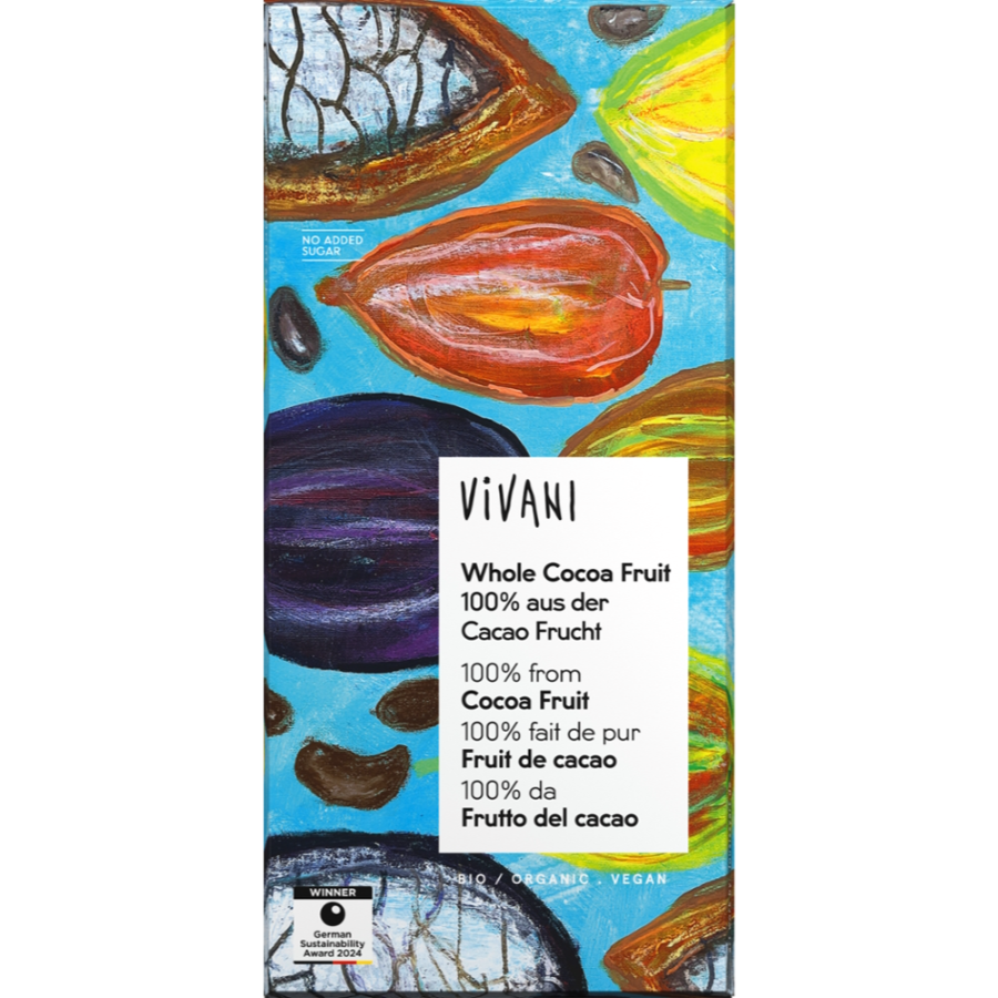 Bio Schokolade Whole Cocoa Fruit 100%