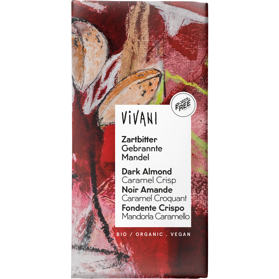 Bio Zartbitter Schokolade Gebrannte Mandel
