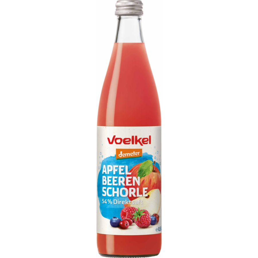 Bio Apfel-Beeren Schorle, demeter