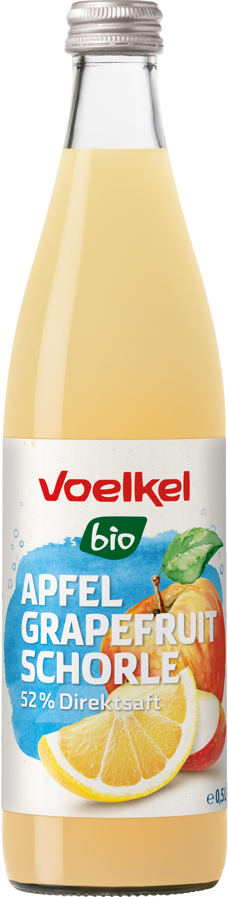 Bio Apfel Grapefruit Schorle