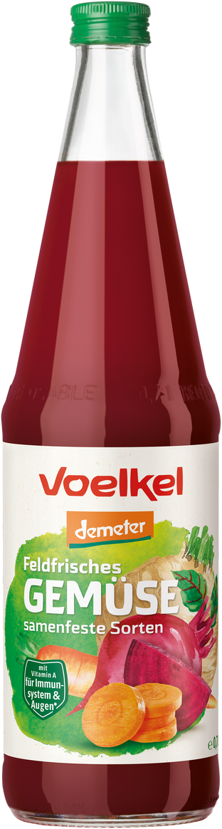 Bio Direktsaft Feldfrisches Gemüse demeter