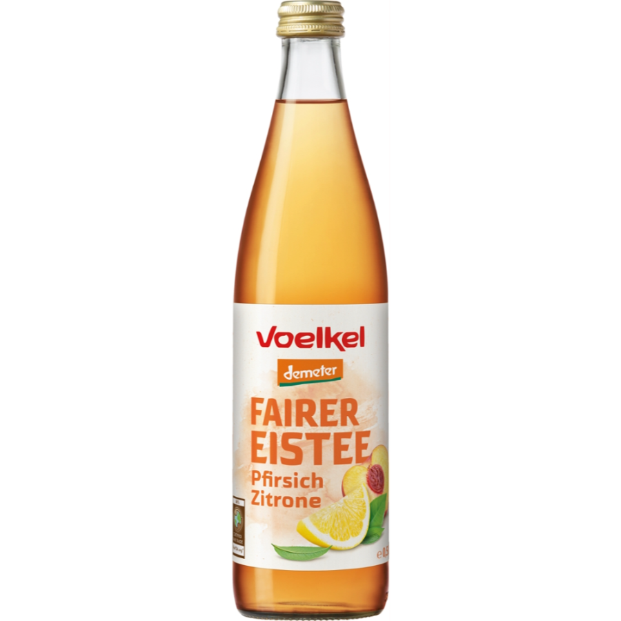 Bio Fairere Eistee Pfirsich Zitrone, demeter