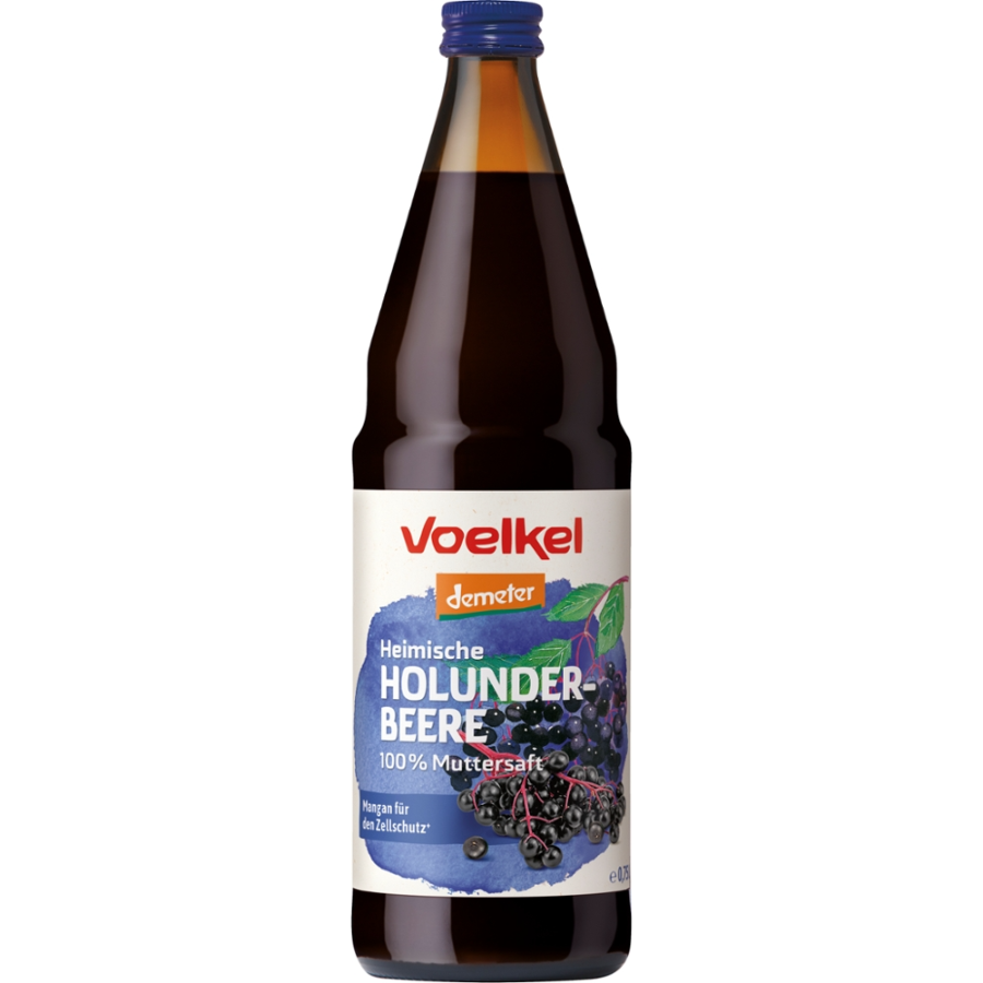 Bio Holunderbeere Muttersaft, demeter