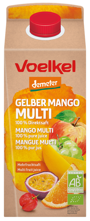 Bio Mango Multi Mehrfruchtsaft demeter