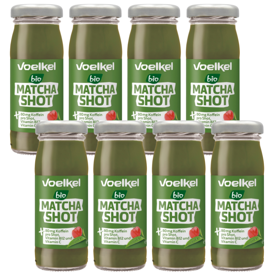 Bio Matcha Shot, Karton 8 Stk.
