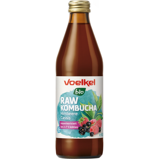 Bio RAW Kombucha Himbeere-Cassis
