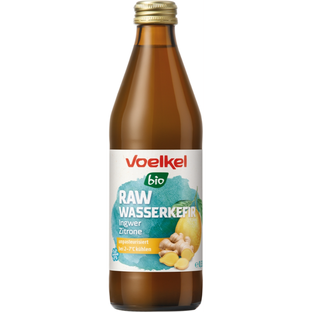 Bio RAW Wasserkefir Zitrone-Ingwer
