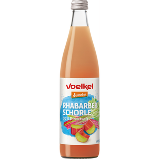 Bio Rhabarber Schorle, demeter