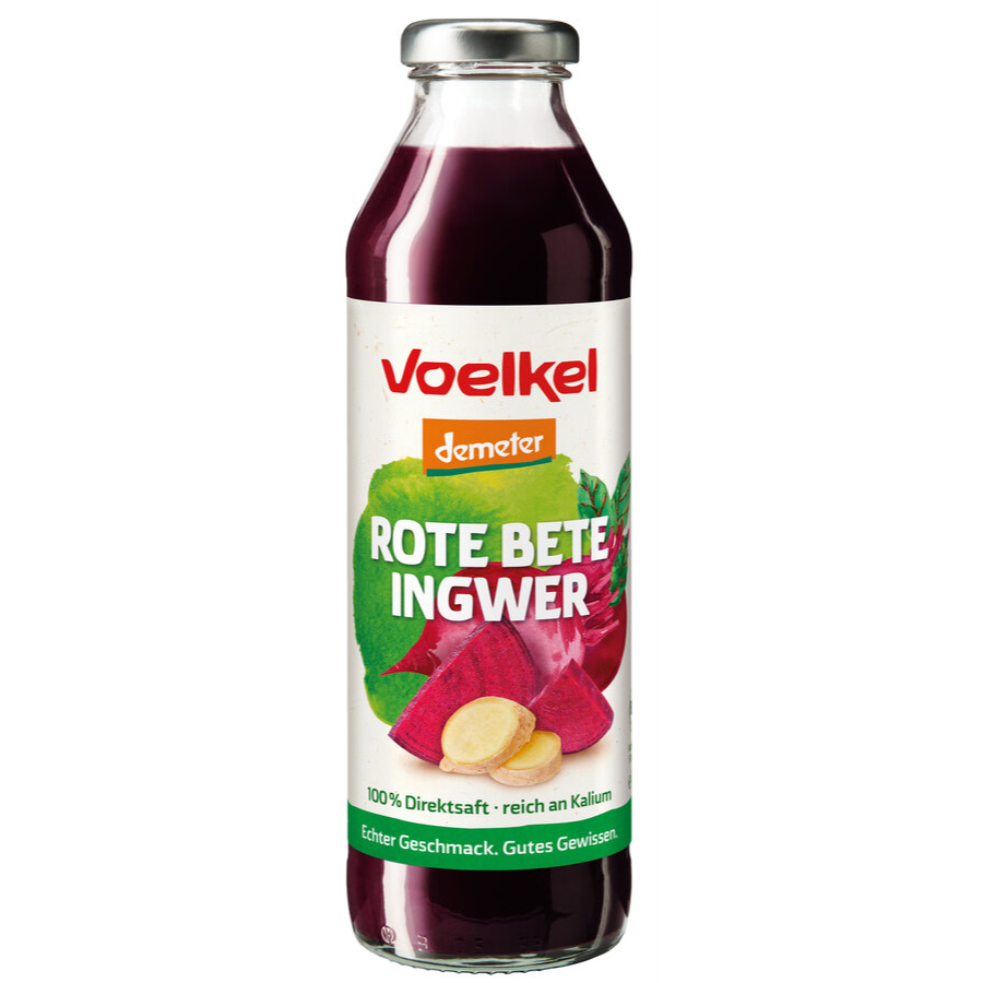 Bio Rote Bete Ingwer Saft demeter