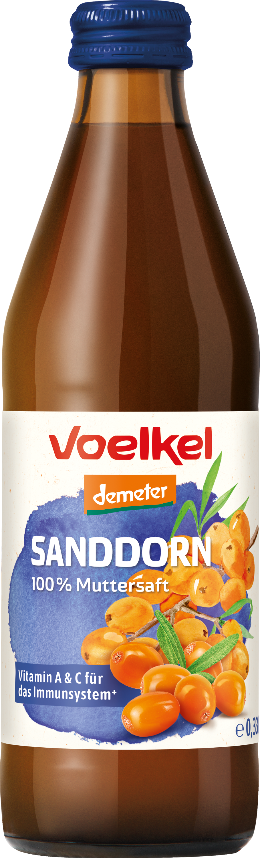 Bio Sanddorn Muttersaft, demeter