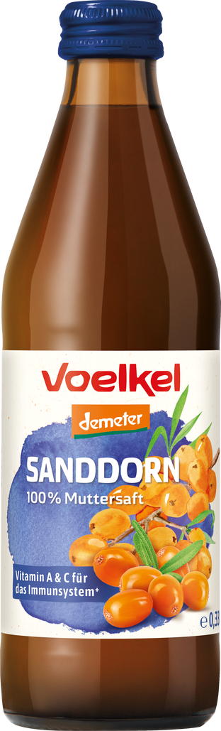 Bio Sanddorn Muttersaft, demeter