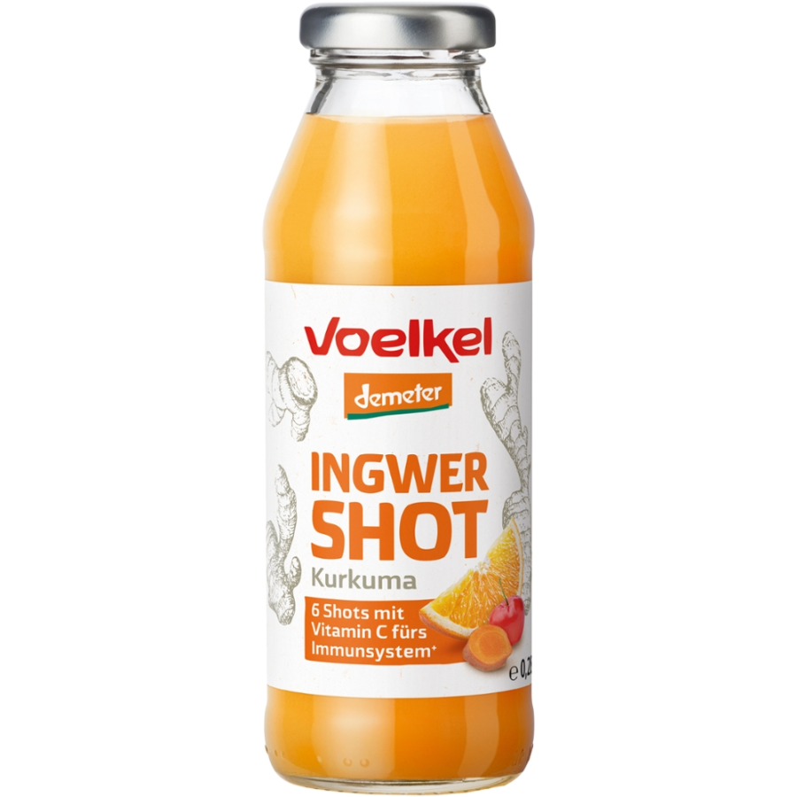 Bio Ingwershot Kurkuma, demeter