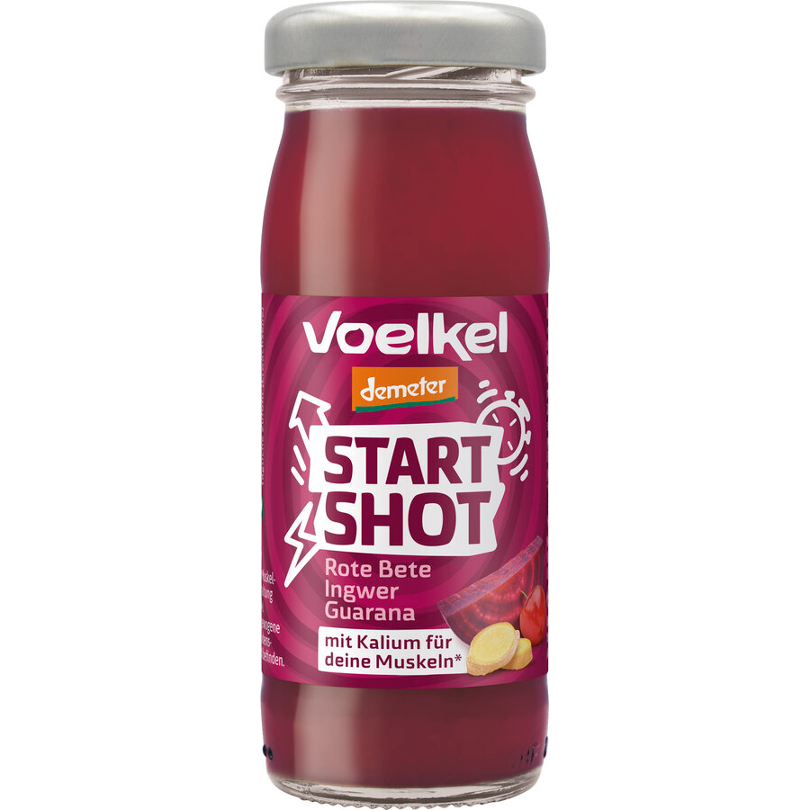 Bio Start-Shot Rote Bete, Ingwer & Guarana, demeter