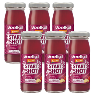 Bio Start-Shot Rote Bete, Ingwer & Guarana, demeter, Karton 8 Stk.