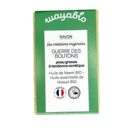 Savon solide peaux grasses à tendance acnéique