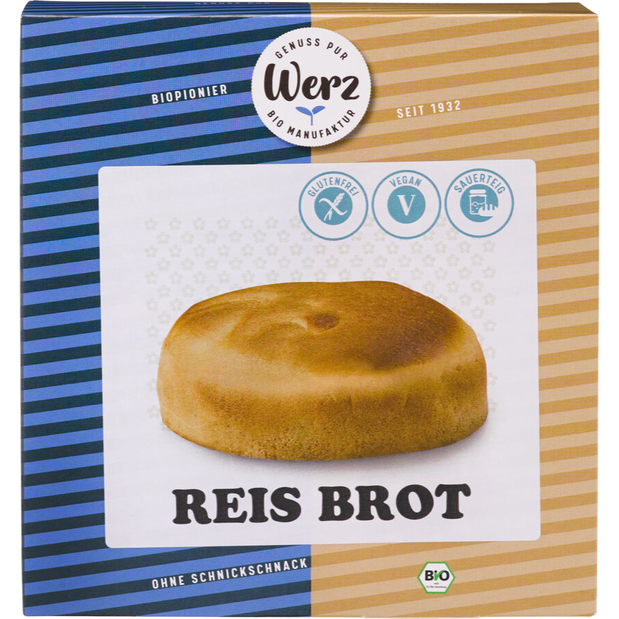 Bio Reis-Brot, glutenfrei