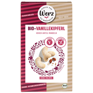 Bio Vanille Kipferl, glutenfrei