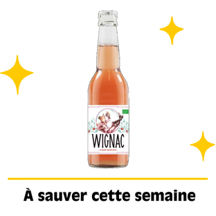 Cidre rosé 4,5° bio