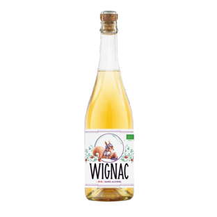 Jus de pomme pétillant bio
