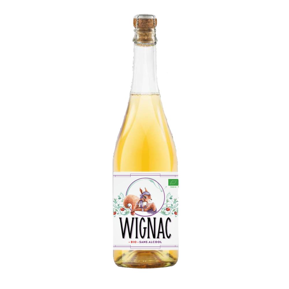 Jus de pomme pétillant bio