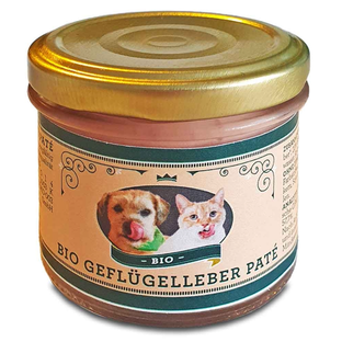 Bio Hunde- & Katzensnack Geflügelleber Paté