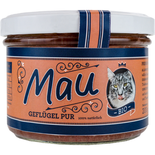 Bio Katzenfutter Geflügel Pur